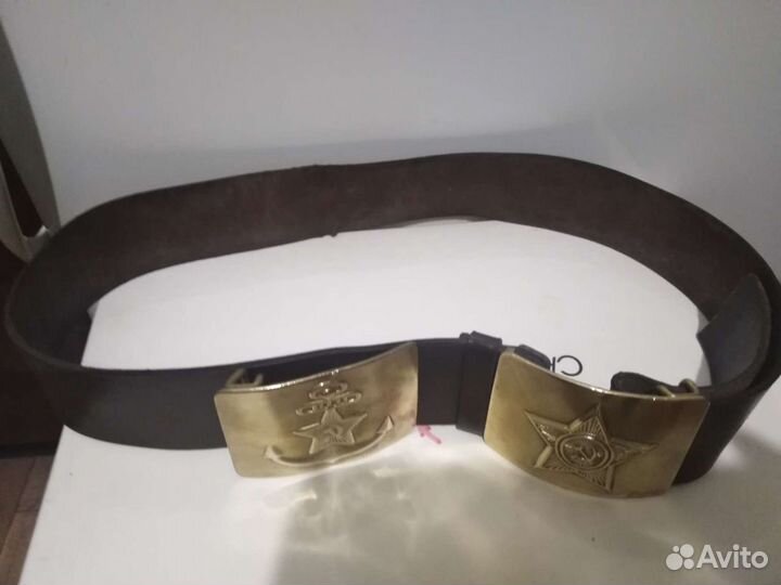 Ремень и бляхи СССР