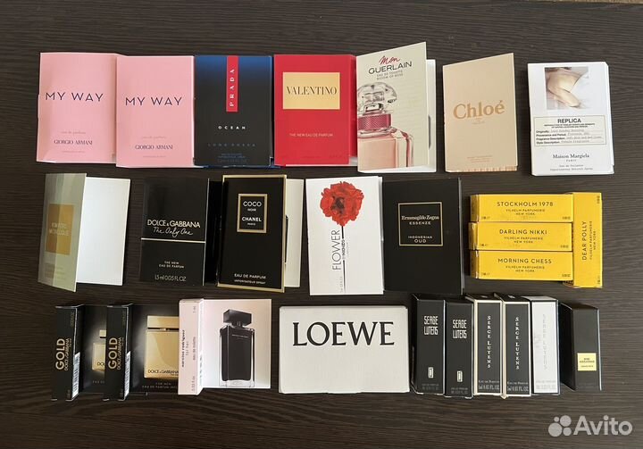 Пробники парфюмерии