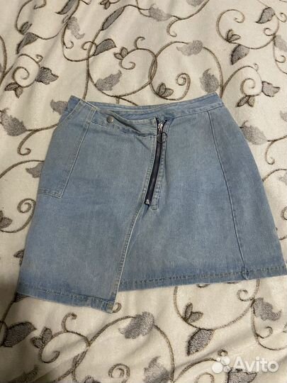 Юбка джинсовая