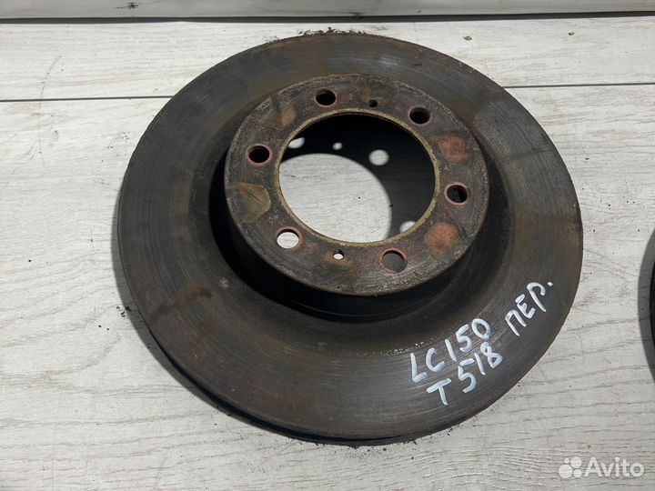 Toyota Prado 150 тормозные диски передние