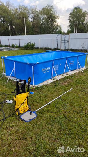 Каркасный бассейн бу