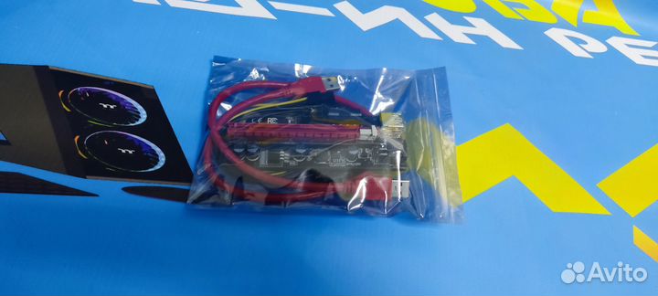 Райзер 009s 6pin+molex новые в наличии много