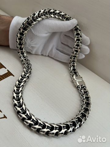 Серебряная цепь Рамзес 400 грамм объявление продам