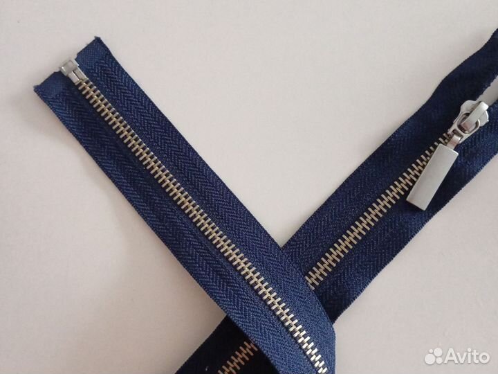 Молния металлическая титановая для шитья 5 60см