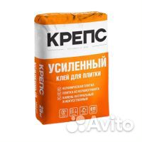 Клей для плитки крепс Усиленный 25кг