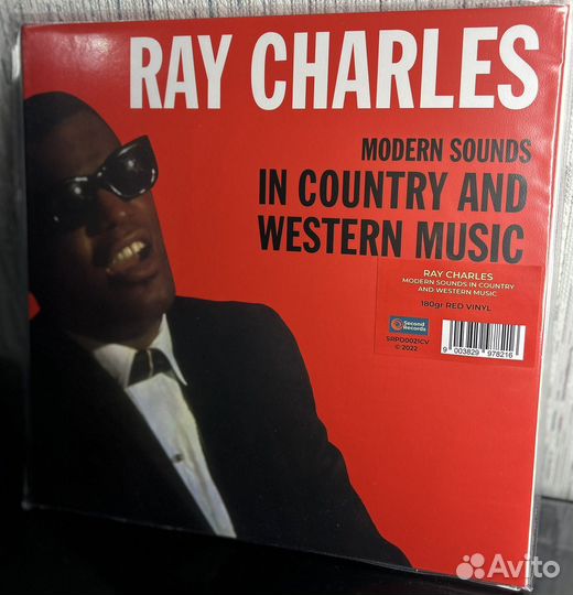Ray Charles виниловая пластинка новая red vinyl