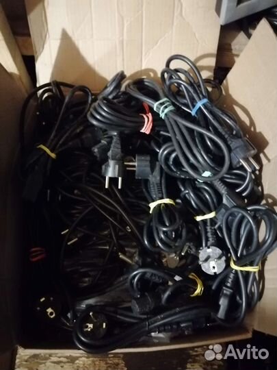 Сетевой силовой кабель и vga, hdmi