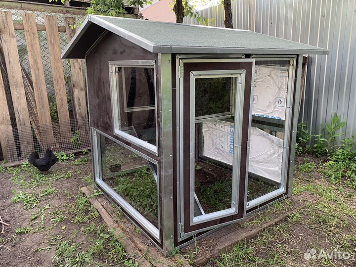 Курятник утепленный зимний для кур