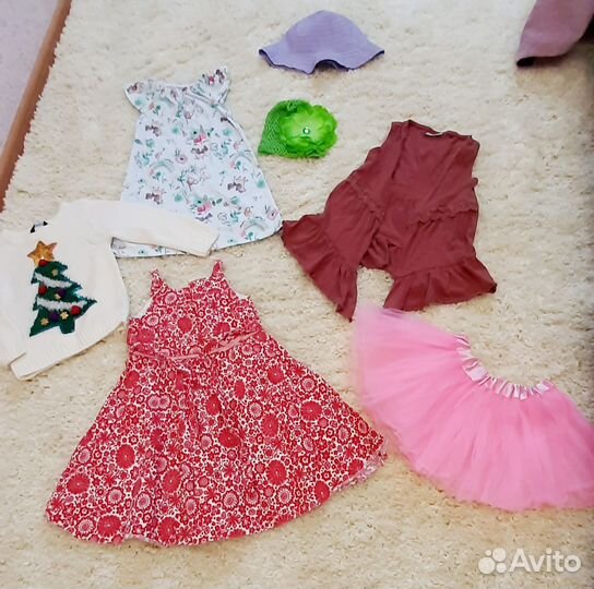 Пакеты фирменной одежды для девочки 86-92, 92-98см