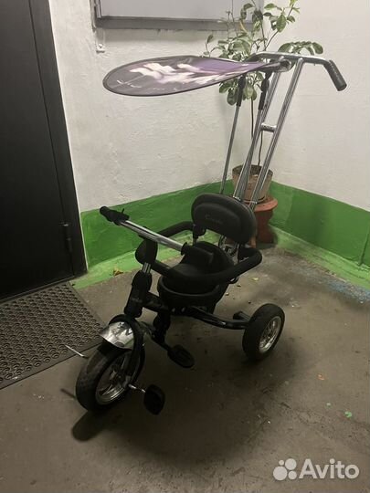 Детский велосипед бу с ручкой