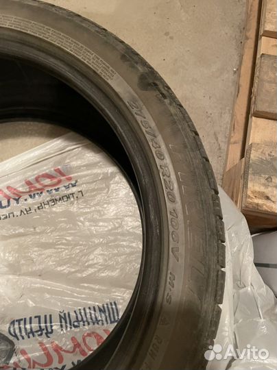 Pirelli Scorpion Ice&Snow 275/40 R20 и 315/35 R20 106V