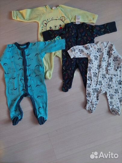 Вещи пакетом для малыша,ползунки,распашонки,костюм