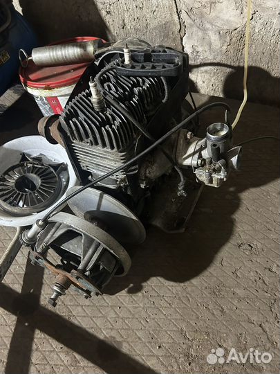 Запчасти на снегоход рысь 113