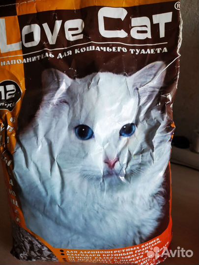 Наполнитель для кошачьего туалета