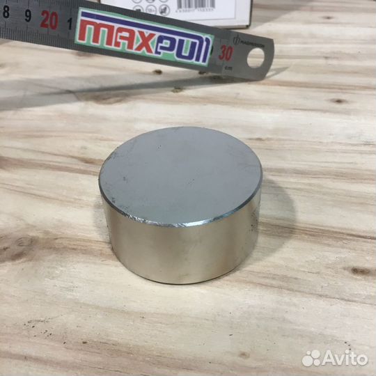 Неодимовый магнит диск 60х30