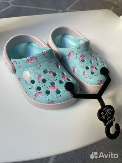 Шлепки Crocs c4 и c6