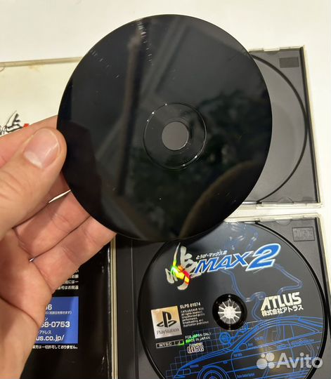 Touge Max 1,2 части Ps1 комплект, лицензия