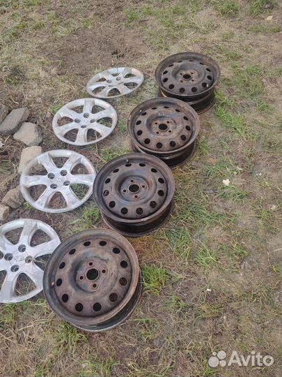 Штампованные диски r15 на hyundai solaris
