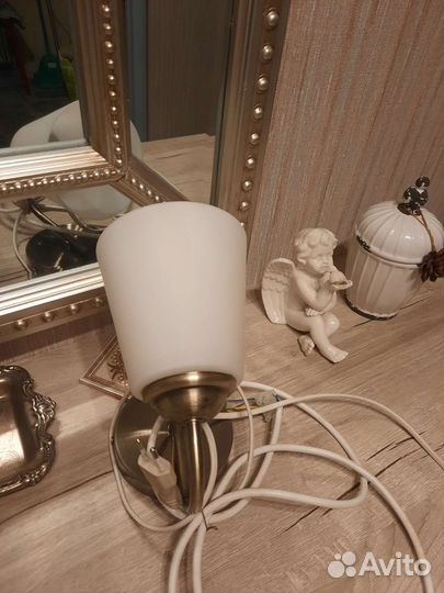 Настенный светильник бра бронза