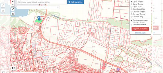 Кадастровая карта новороссийск раевская