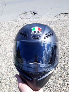 Шлем интегральный AGV K1 E2205 solid/ matt black