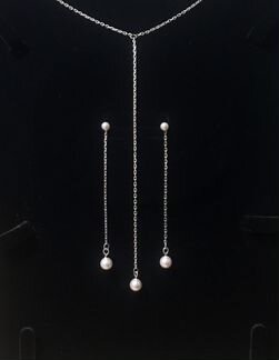 Колье и сережки