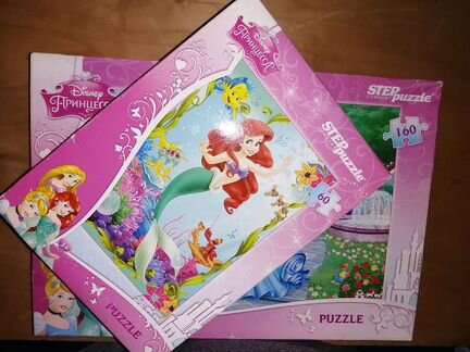 Пазлы step 60дет. и 160дет