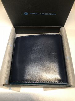 Кожаное портмоне с зажимом для купюр Piquadro