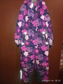 Зимний комбинезон на девочку