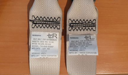 Ремни безопасности infinity Q70 QX80 QX56 Z62 M37