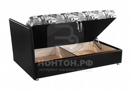 Тахта Мальта черная