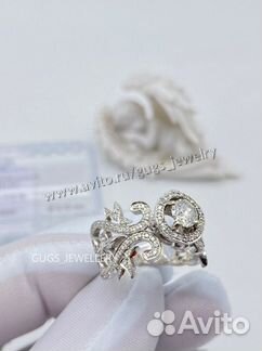 Золотое Кольцо лорд с бриллиантами 2.2ct