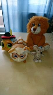 Игрушки мягкие пакетом