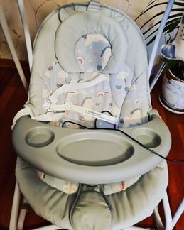 Электрокачели Babycare 2в1 + ванночка в подарок