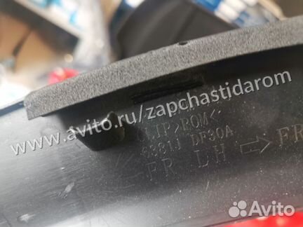 Расширитель крыла передний левый qashqai