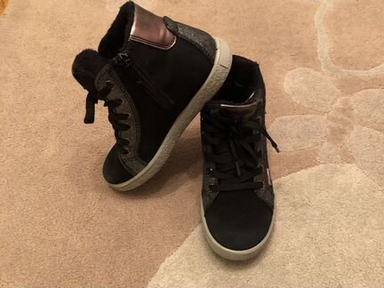 Кеды высокие демисезонные