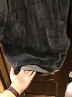 Шуба с эко меха