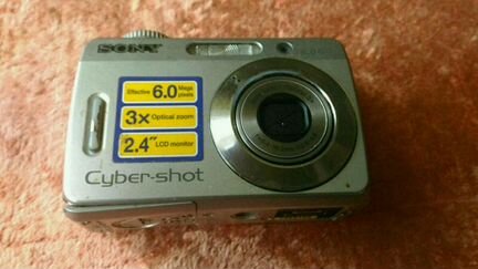 Фотоаппарат soni (не работает, на запчасти)