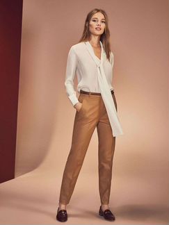 Шерстяные брюки Massimo dutti