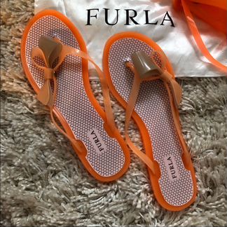 Furla сумка candy mini и шлепки 40