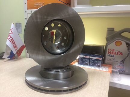 Диск тормозной передний Skoda Octavia 3 А7 диски