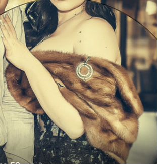 Норковая накидка, жакет, балеро