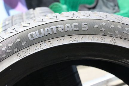 Шины 225/45 R17 Vredеstеin Quatrаc 5 91Y MS