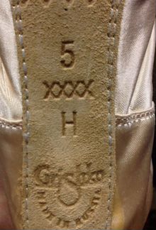 Пуанты Grishko-2007 размер (38) 5 xxxx H