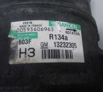Компрессор кондиционера A20NHT Opel Insignia 08-1