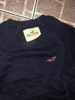 Hollister свитер темно-синий мужской M