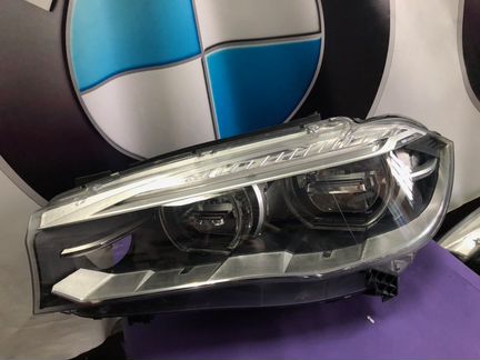 Bmw F15 Левая фара LED с адаптивом пустая