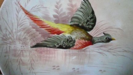 Антикварные тарелки. Франция. Лимож. 1910 год