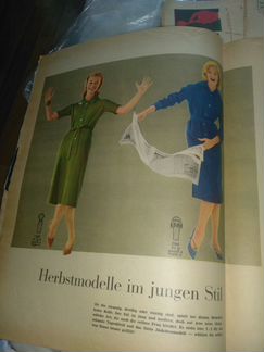 Журнал Бурда Burda 1958 8