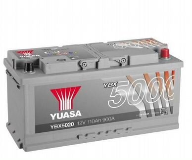 Аккумулятор Yuasa 110Ач обратная поляр. YBX5020
